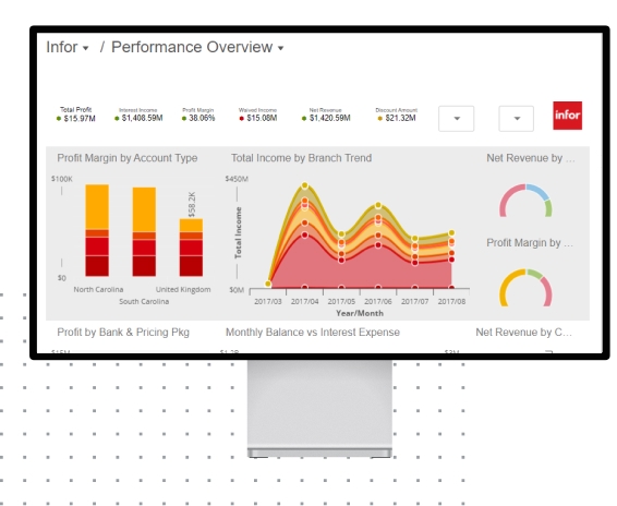 screenshot of Infor Complete Billing System (CBS)